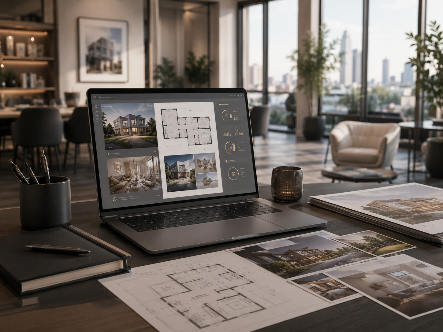 KI-gestützter Workflow für hochwertige Immobilien-Exposés